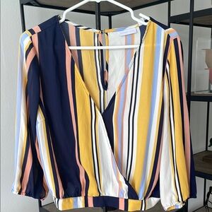 Striped Multicolor Women's Top